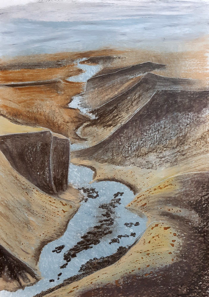 Image of drawing called Iceland Landscape
